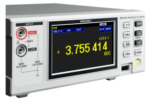 Hioki DM7276 Precision DC Voltmeter Side